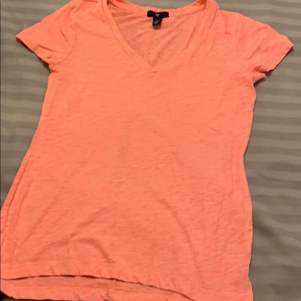 Peach workout tshirt